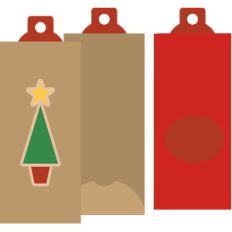 tree christmas cash envelope