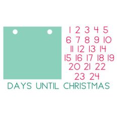 christmas advent countdown