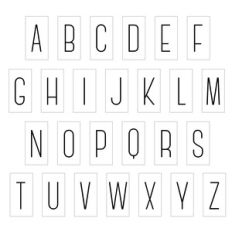 lightbox letters