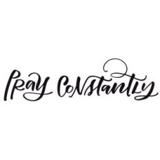 pray constantly