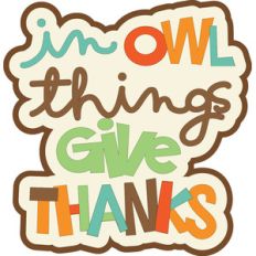give thanks