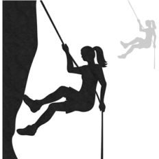 rock climber - female