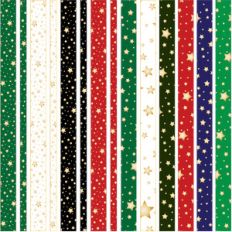 christmas stars and gifts washi