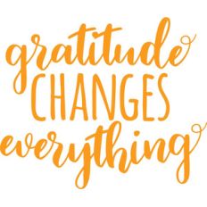 gratitude changes everything