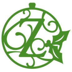 christmas monogram z