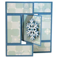 snowflake swing card