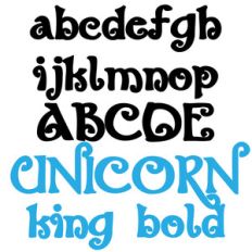 zp unicorn king bold