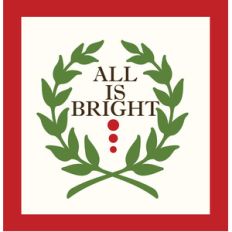 all is bright card