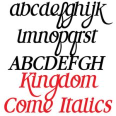 pn kingdom come italics