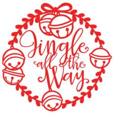 jingle all the way wreath