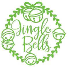 jingle bells wreath