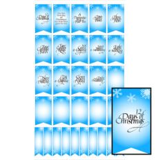 12 days of christmas planner stickers