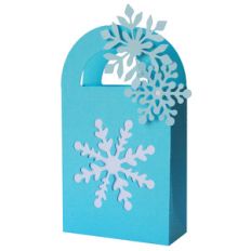 snowflake gift bag