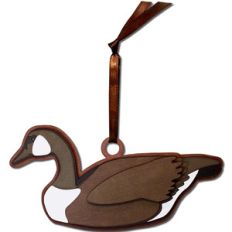 goose ornament gift tag