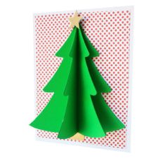 christmas tree card