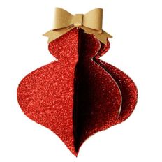 ornament with bow
