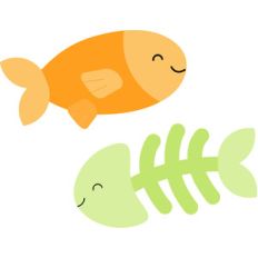 fish bones - kitten smitten