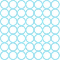 circles background - kitten smitten