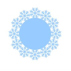 snowflake doily