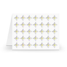 a2 stacking card base 4 point star