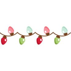 christmas lights banner