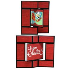 from santa gift card holder swing card