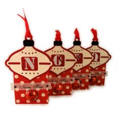 christmas place card nopq