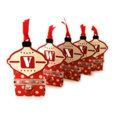 christmas place card vwxyz