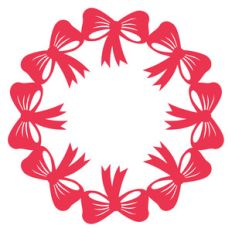bow wreath