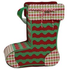 3d scallop stocking bag