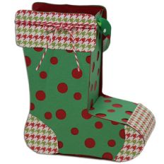 3d polka dot stocking bag