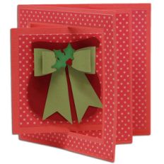santa bag window lever card