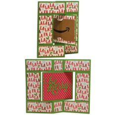 be merry gift card holder swing card