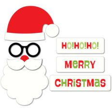 christmas photo props santa