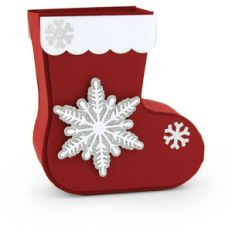 3d stocking snowflake