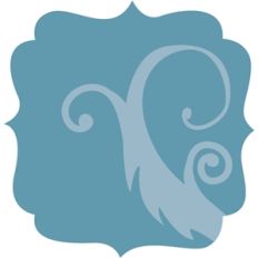 crest with swirl