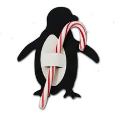 penguin candy cane