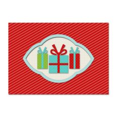 a7 presents flat card
