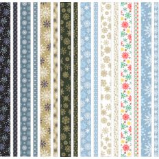 snow-themed washi tape