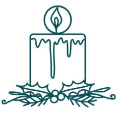 winter candle