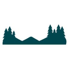 trees and hills