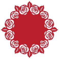 floral doily