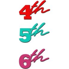 fourth fifth sixth numbers
