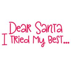 dear santa funny quote