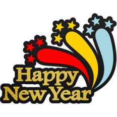happy new year fireworks