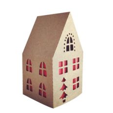 gingerbread house lidded box