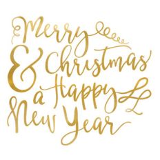 merry christmas and new year's quote
