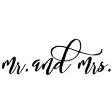 mr and mrs