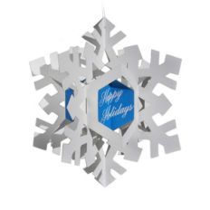3d snowflake ornament/card