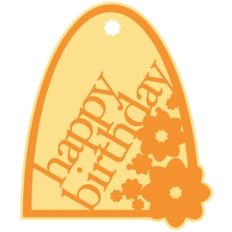 happy birthday tag